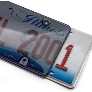 Tinted License Plate Cover
